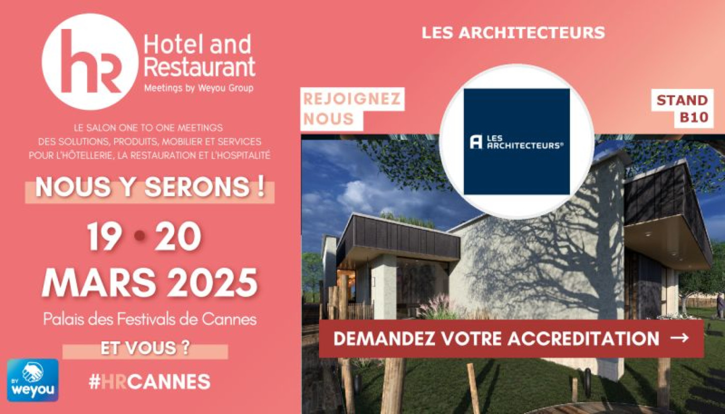 Hotel and Restaurant Meetings actualité de : Cadre Architecteurs