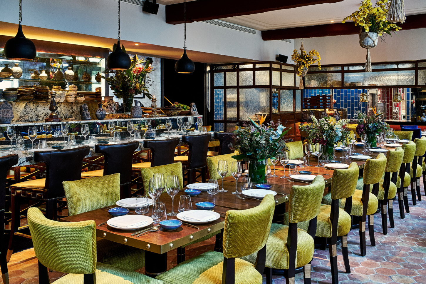 Restaurant COYA Paris par : Cadre Architecteurs, travaux réalisés en 2019