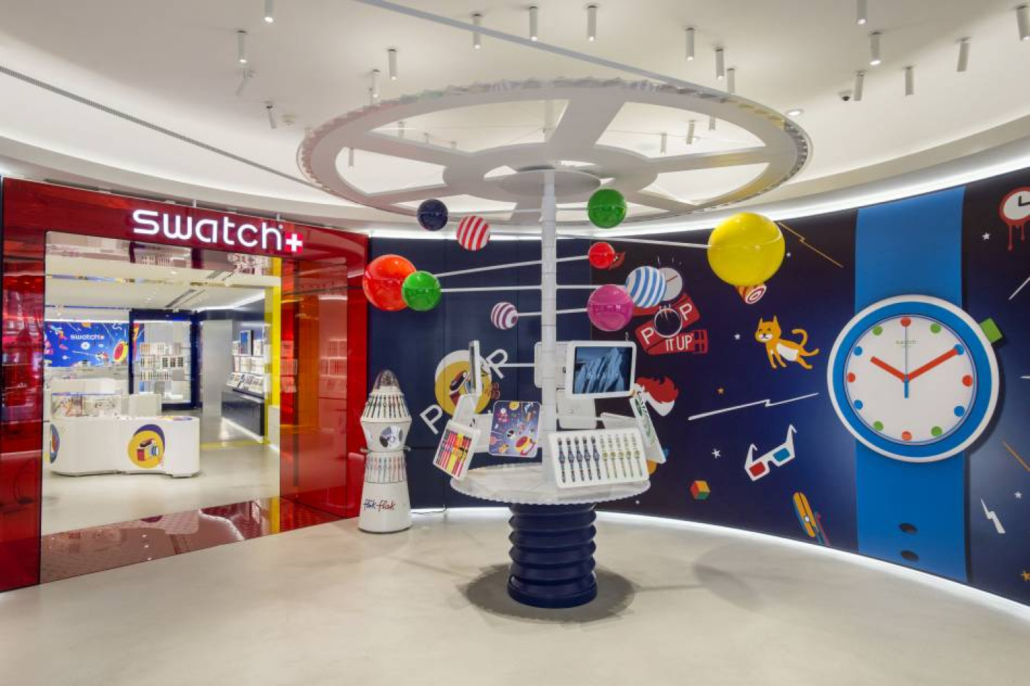 Horlogerie Flagship - Champs Elysées par : Cadre Architecteurs, travaux réalisés en 2016