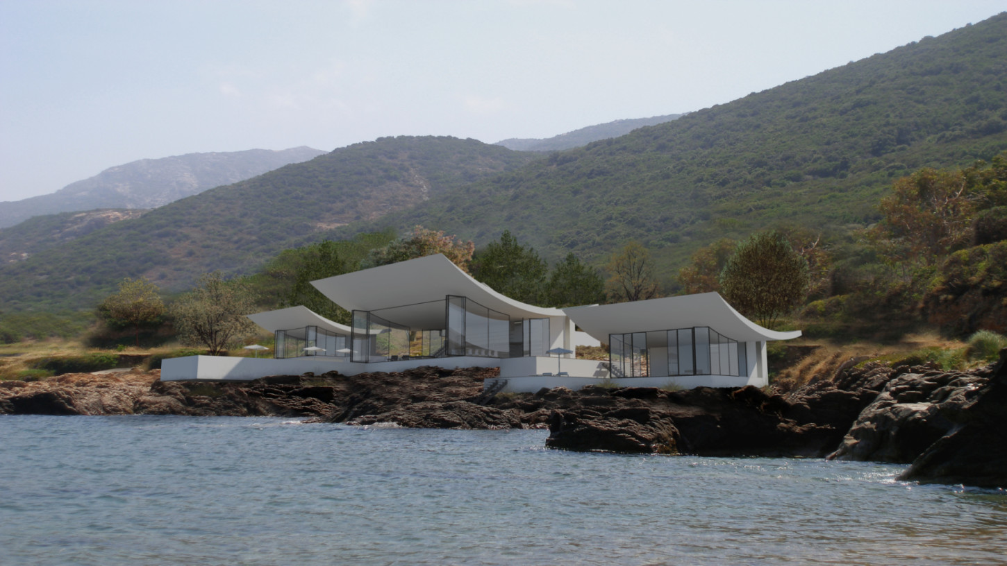 villa corse par : Cadre Architecteurs, travaux réalisés en 2020