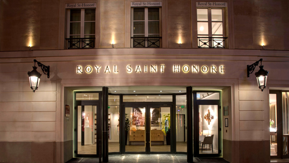 Illustration du projet : Hôtel Royal Saint Honoré 4* réalisé par Cadre Architecteurs