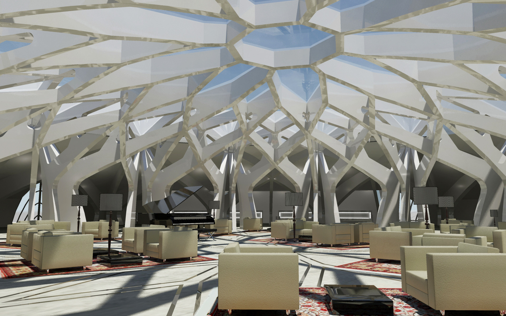 drop of gold 6* hotel & spa réalisé en 2007 par cadre architecteurs à Dubaï