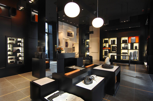 samsonite black label réalisé en 2007 par cadre architecteurs à Store concept global